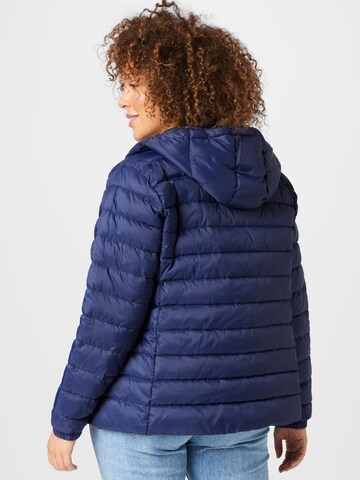 Veste mi-saison 'Tahoe' ONLY Carmakoma en bleu