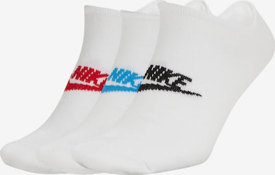 Nike Sportswear Füßlinge in türkis / rot / schwarz / weiß, Produktansicht