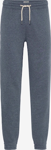 !Solid Tapered Trousers 'SIMAS' in Blue: front