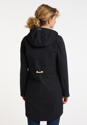 Schmuddelwedda Between-seasons coat in Black