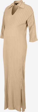 Robe oversize Dorothy Perkins Maternity en beige : devant