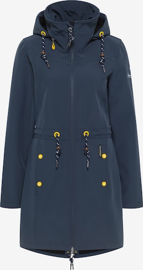Schmuddelwedda Λειτουργικό παλτό σε μπλε μαρέν / κίτρινο, Άποψη προϊόντος