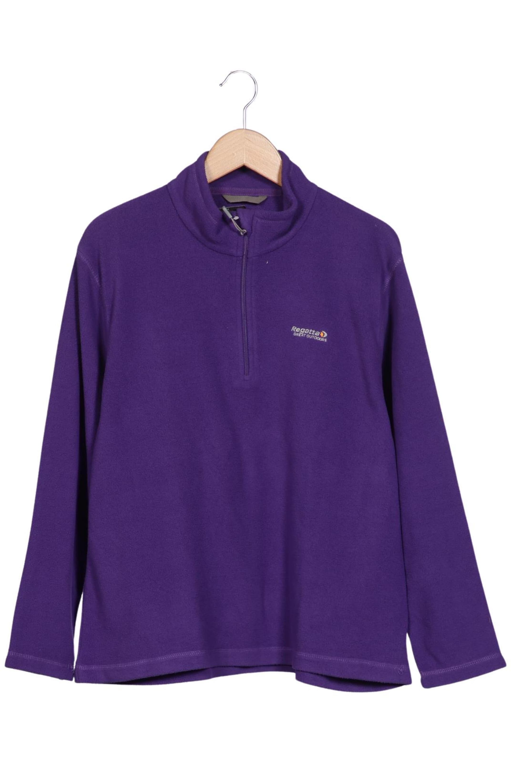 REGATTA Sweatshirt & Zip-Up Hoodie in XS in Purple: front