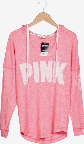 Victoria's Secret Sweatshirt & Zip-Up Hoodie in XS in Pink: front