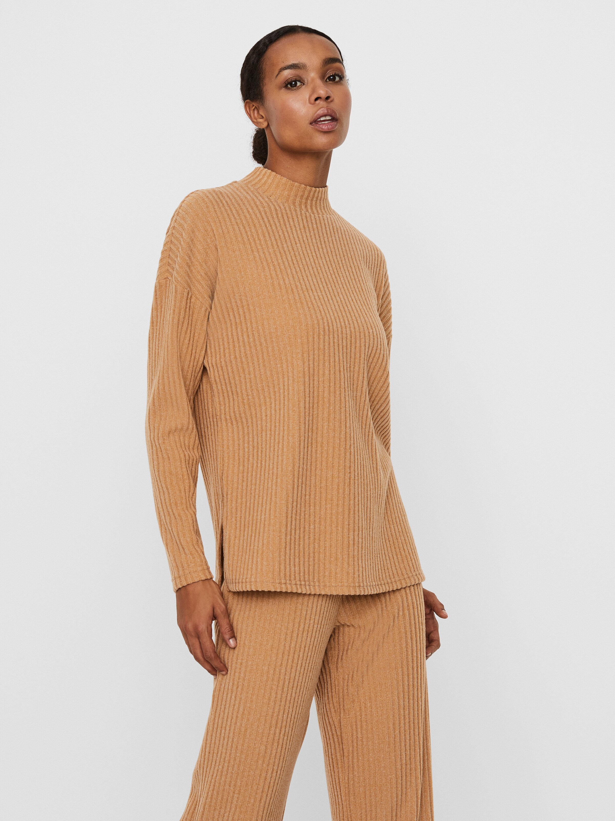 Frauen Pullover & Strick VERO MODA Pullover 'Blossom' in Hellbraun - QQ36110 Frauen Pullover & Strick VERO MODA Pullover 'Blossom' in Hellbraun - QQ36110