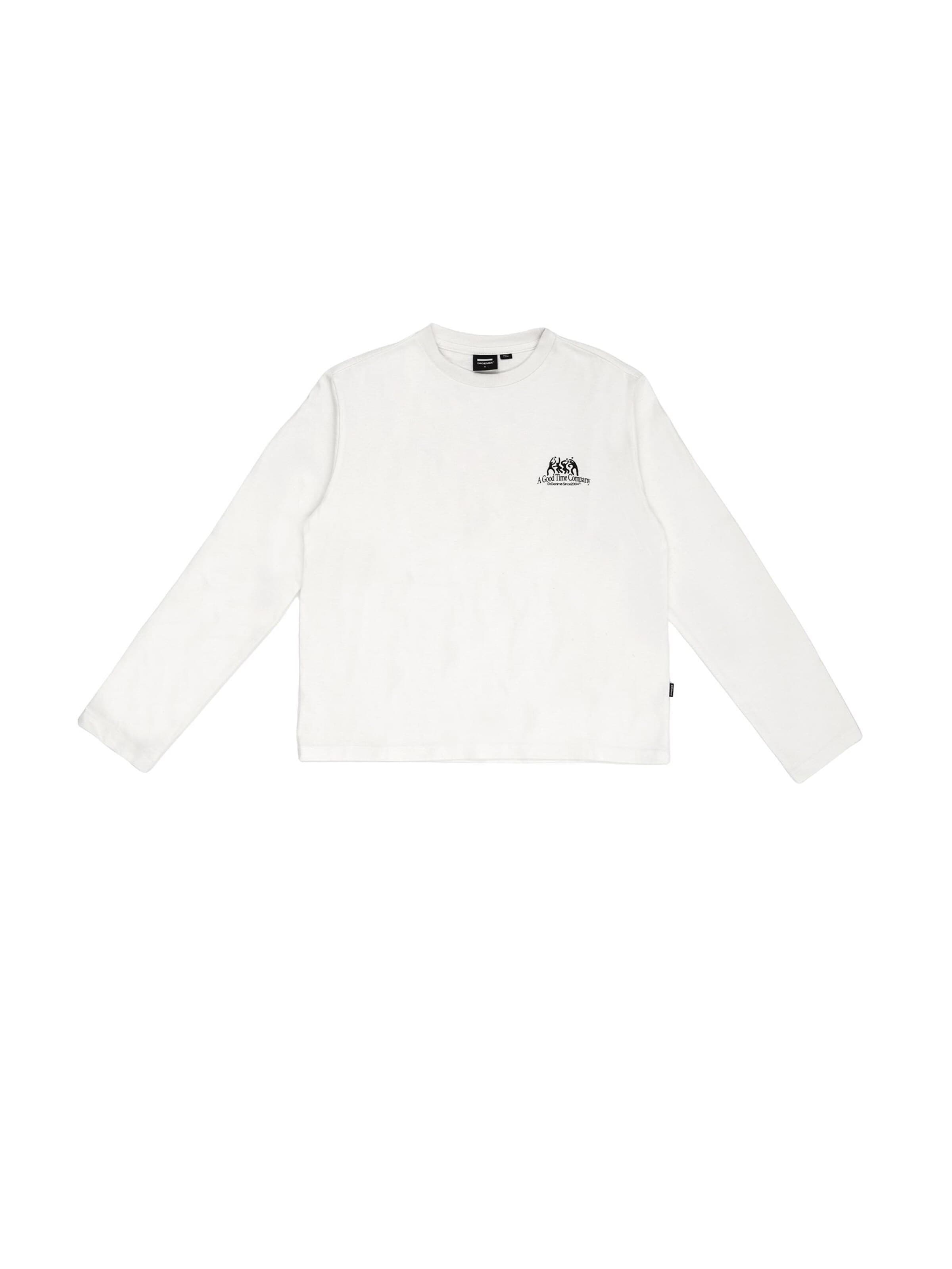Dr. Denim Shirt 'Kath Longsleeve' in White: front