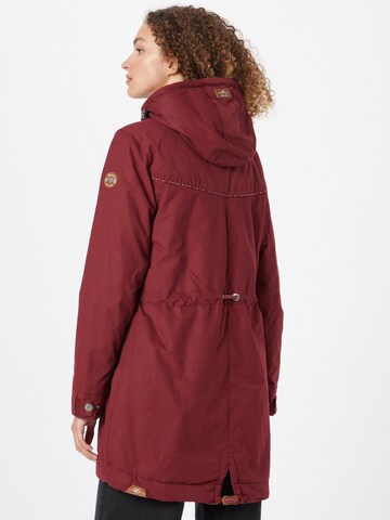 Ragwear Parka 'CANNY' in Rot