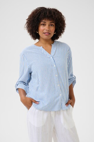 Cream Bluse 'CRVenta' i blå: forside