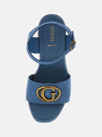 GUESS Sandals 'Clody' in Blue