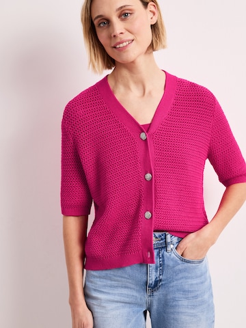 Cardigan STREET ONE en rose