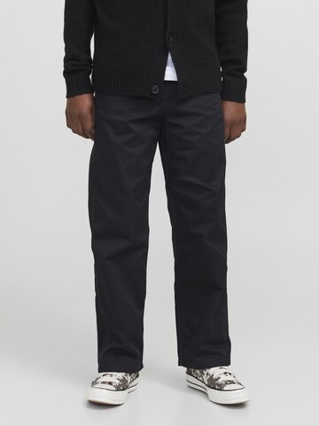 Largi Pantaloni 'JPSTalex' de la Jack & Jones Junior pe negru: față