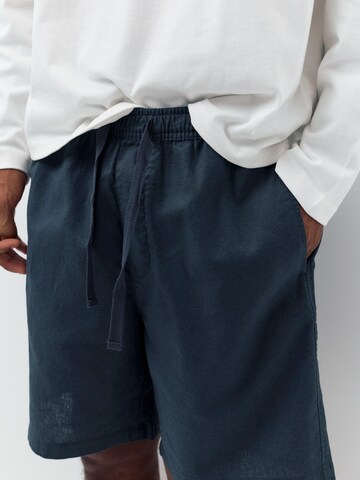 Pull&Bear Loose fit Trousers in Blue