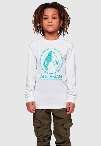 T-Shirt 'Aquaman' ABSOLUTE CULT en blanc : devant