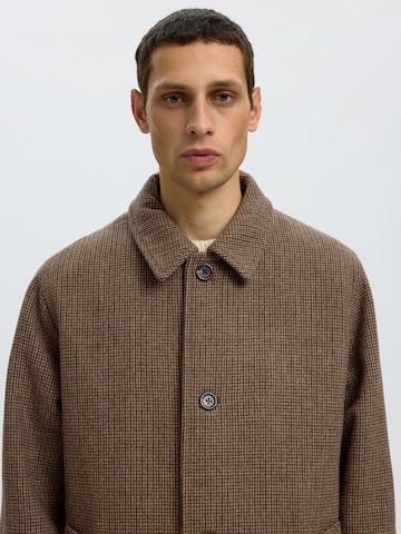 SELECTED Overgangsfrakke 'SLMRONNIE' i brun