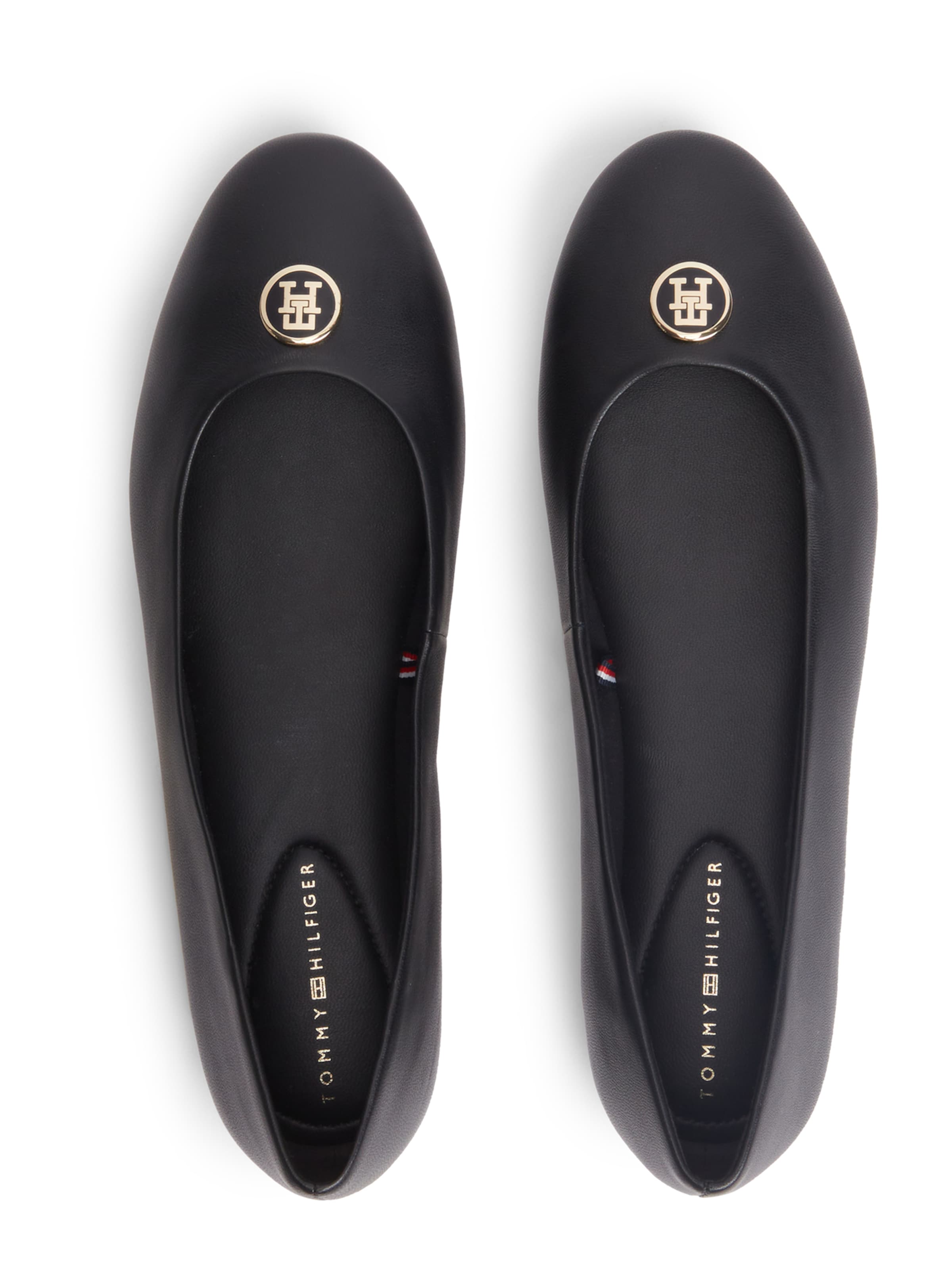 TOMMY HILFIGER Balerina - fekete