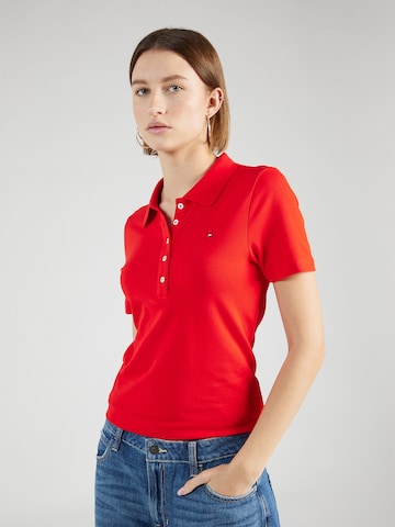 TOMMY HILFIGER - Camiseta '1985' en rojo: frente
