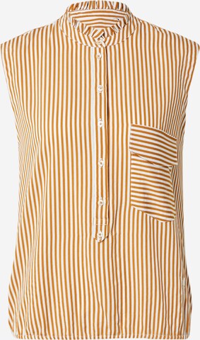 Camicia da donna di Emily Van Den Bergh in marrone: frontale