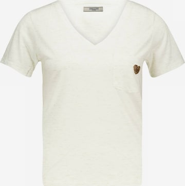 T-shirt 'Kellie' Deeluxe en blanc : devant