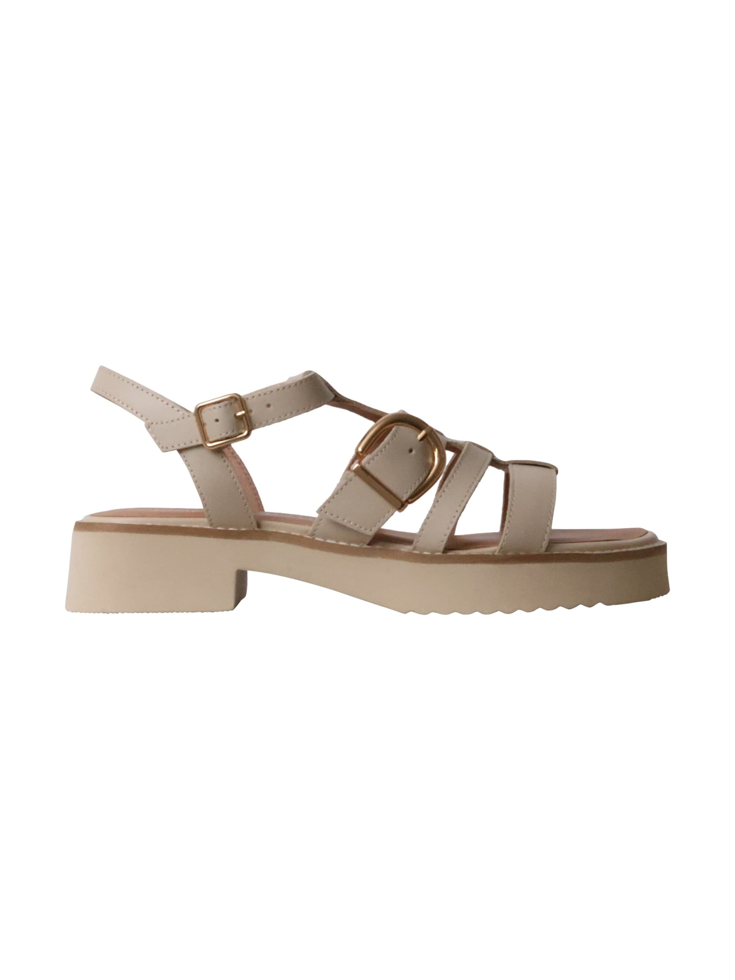 Emilie Karston - Sandalias 'Claudia-Ledersandalen' en beige