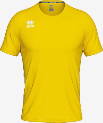 T-Shirt fonctionnel 'MARVIN' Errea en jaune : devant