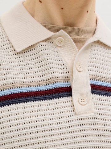 JACK & JONES Tricot 'maine' in Beige