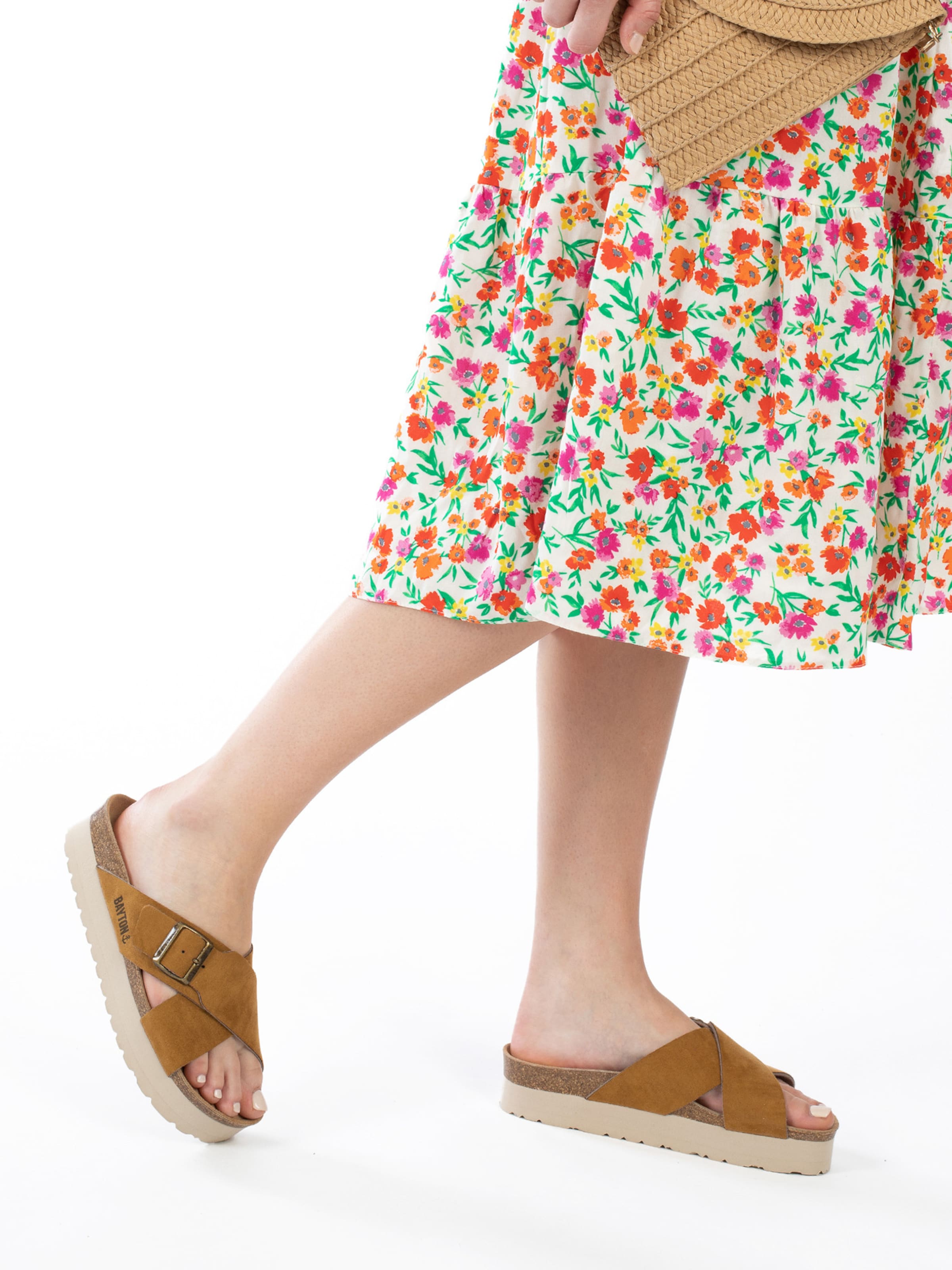 BaytonNatikače s potpeticom 'Ajax' - smeđa boja: prednji dio