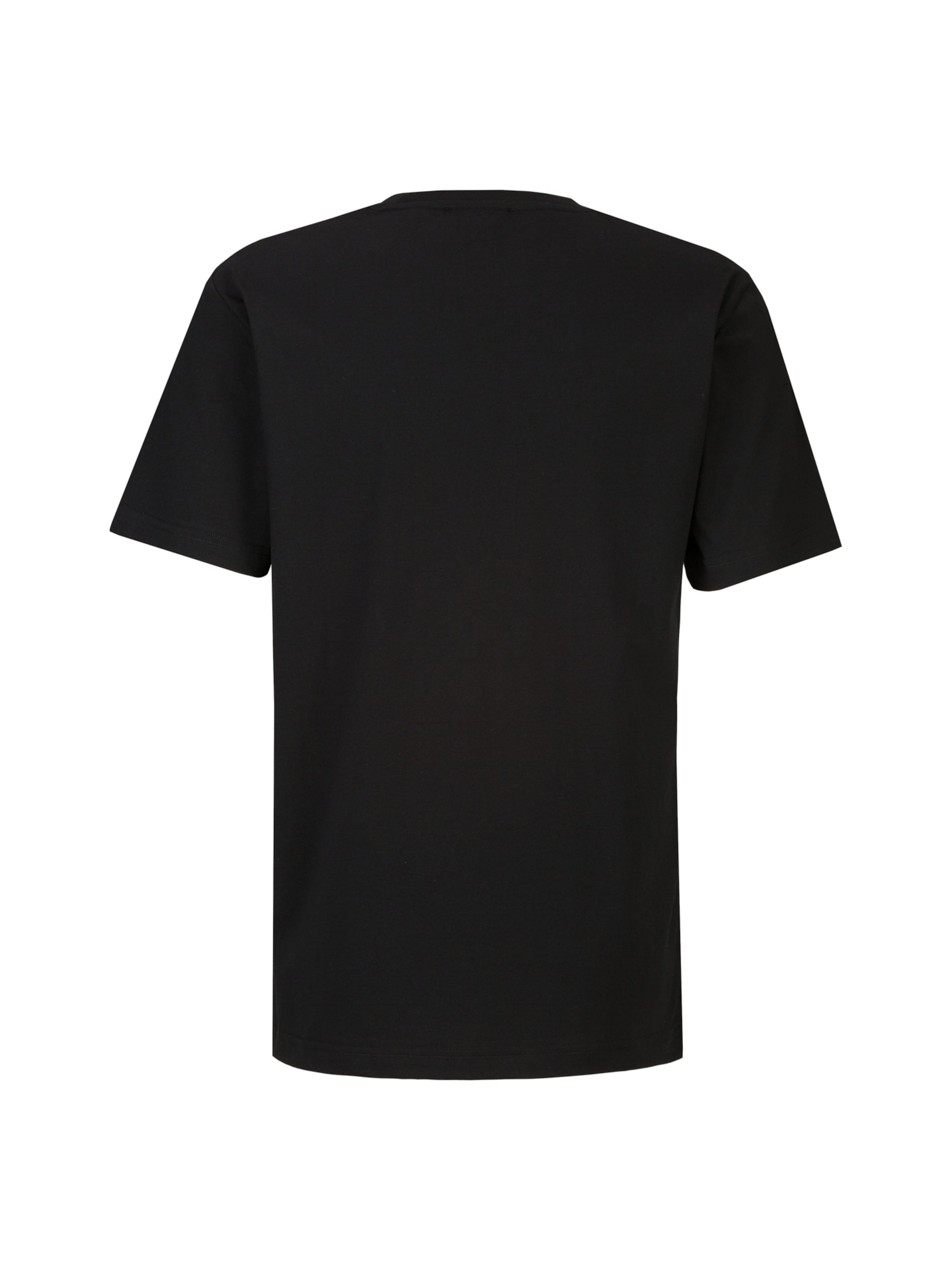 19V69 ITALIA Shirt 'Rafael Ready To Rock' in Zwart