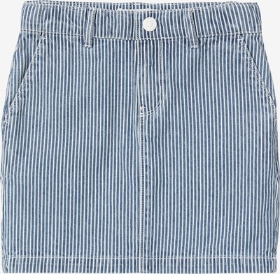 NAME IT Jupe 'Ruby' en bleu denim / blanc, Vue avec produit