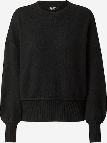 ONLY Sweater 'HAZEL' in Black: front