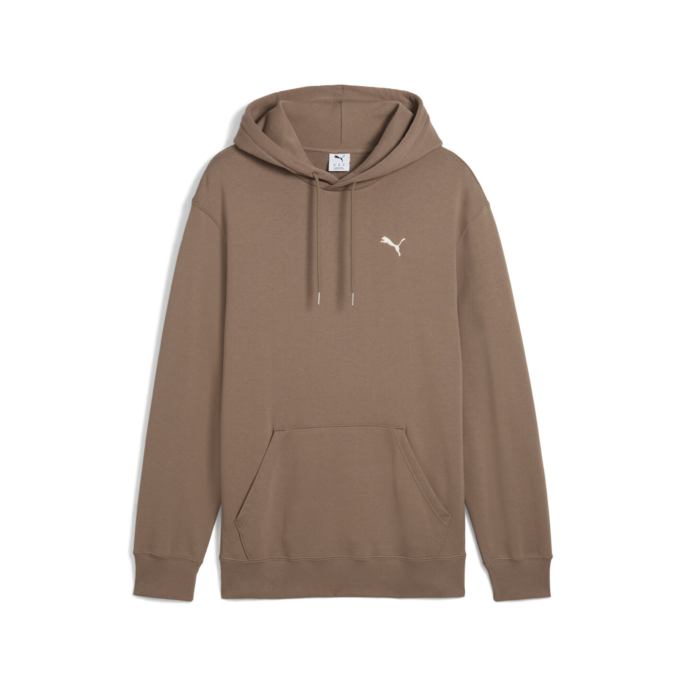 Sweat-shirt 'Wardrobe Ess' PUMA en Chocolat ABOUT YOU