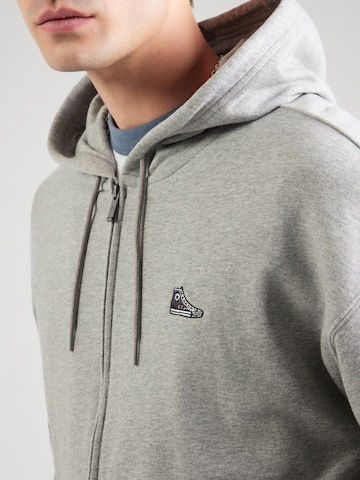 Veste de survêtement 'SNEAKER PATCH' CONVERSE en gris