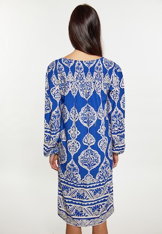 Usha Dress in Blue