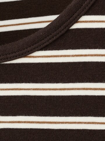 MANGO Shirt in Brown