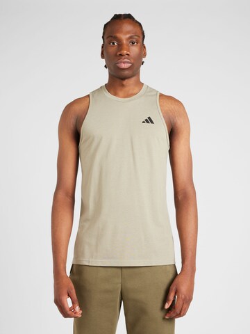 ADIDAS PERFORMANCE Funkcionális felső 'Train Essentials Feelready' - szürke: elől