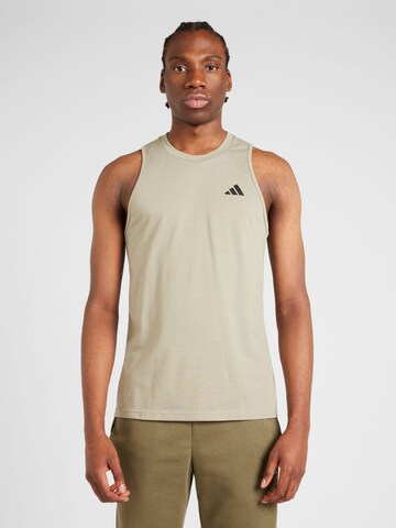 ADIDAS PERFORMANCE Shirt 'Train Essentials Feelready' in Grey: front