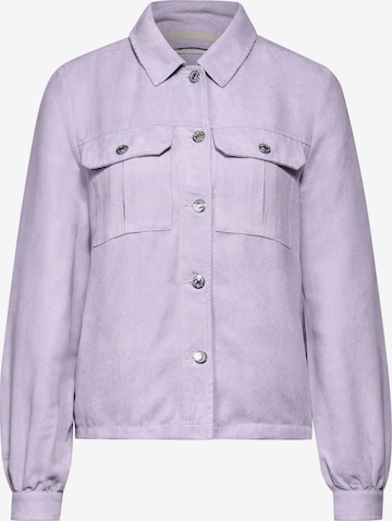 STREET ONE Between-Season Jacket in Purple: front