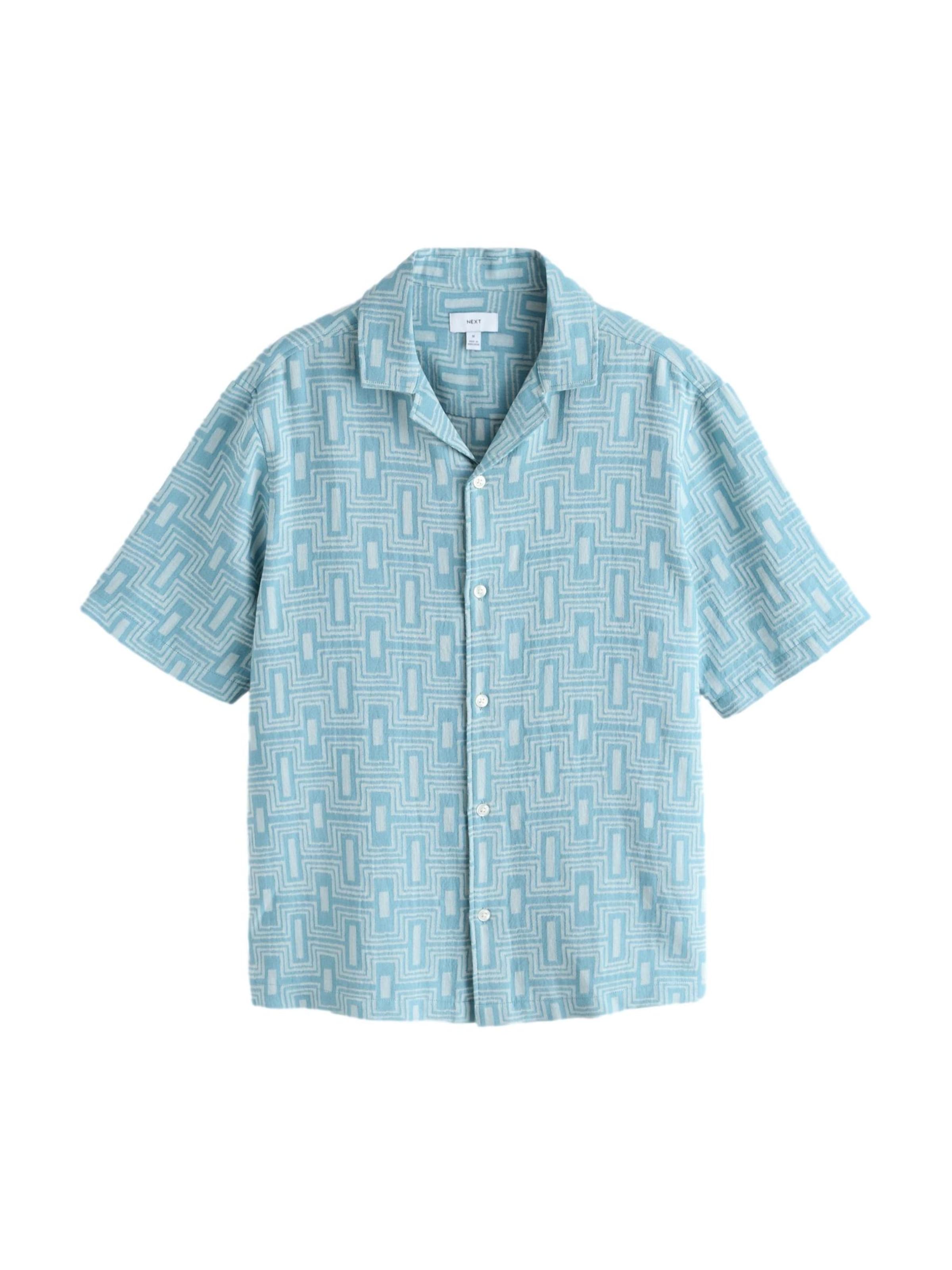 Next - Camisa en azul: frente