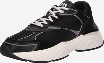 Karl Lagerfeld Sneakers laag in Zwart: voorkant