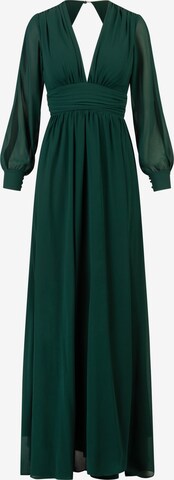 Robe de soirée Kraimod en vert : devant