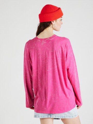 Monki Koszulka w kolorze różowy