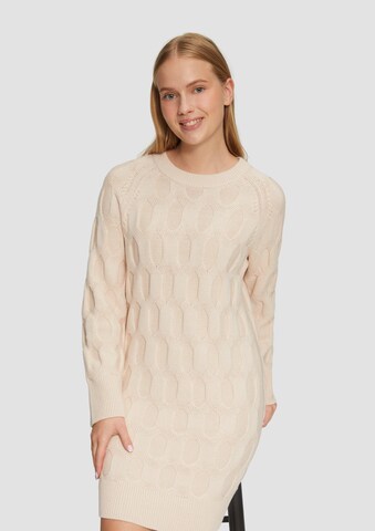 s.Oliver Jurk in Beige: voorkant