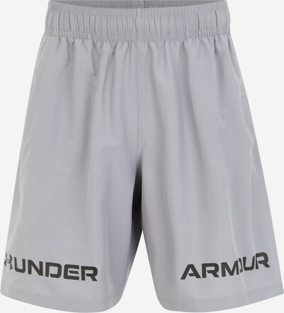 UNDER ARMOUR Shorts in hellgrau / schwarz, Produktansicht