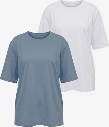 Ulla Popken Shirt in Blau: Vorderseite
