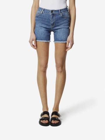 Coupe slim Jean KOROSHI en bleu : devant