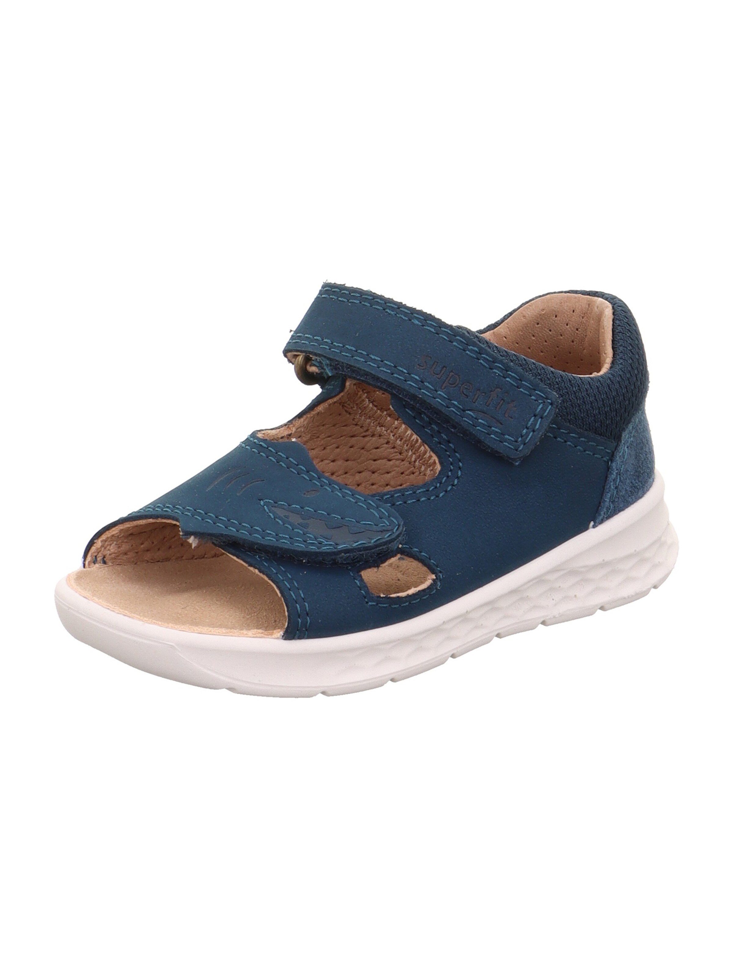SUPERFIT - Zapatos abiertos 'LAGOON' en azul: frente