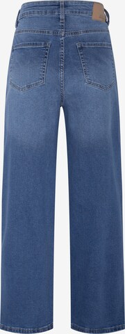 JZ&CO Wide Leg Jeans in Blau