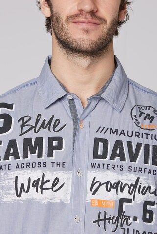 Regular fit Camicia di CAMP DAVID in blu