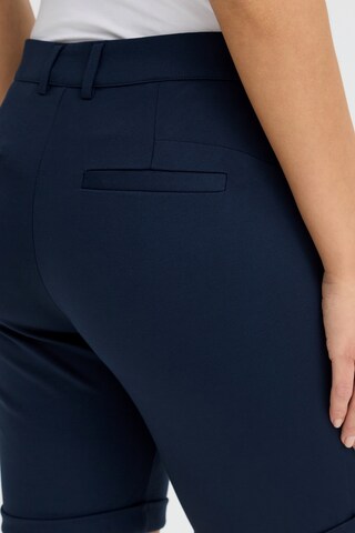 Regular Pantalon 'FRLano' Fransa en bleu