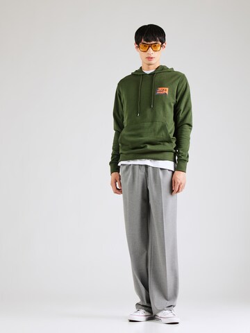 JACK & JONES Sweatshirt 'JJNOLAN' in Groen