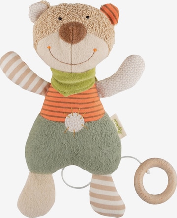 SIGIKID Kuscheltiere 'Spieluhr Natural Stripes Green' in Mischfarben: Vorderseite